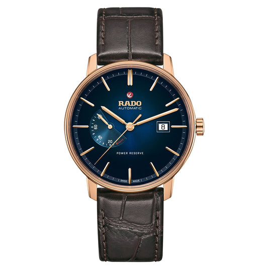 Coupole Classic Automatic Power Reserve Blue & Brown