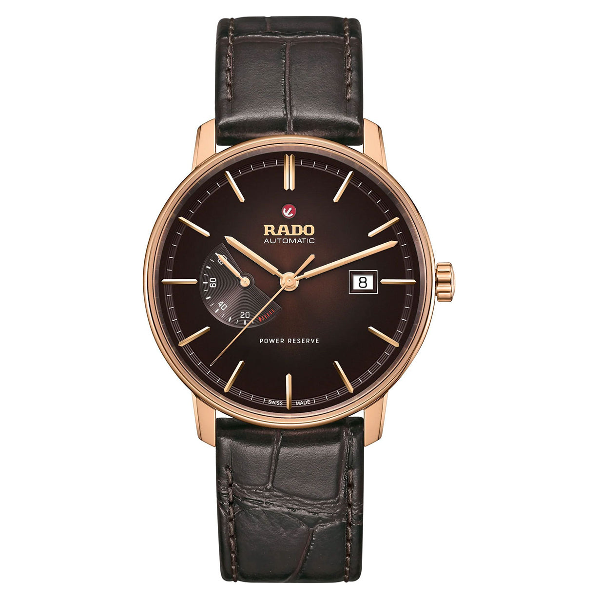 Coupole Classic Automatic Power Reserve Brown Leather