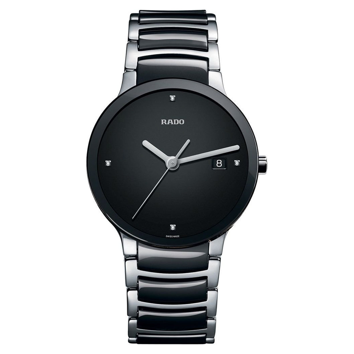 Rado Centrix Black Dial Unisex 38mm