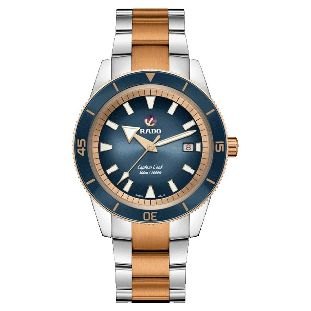 Rado Captain Cook Blue Dial Men 42mm