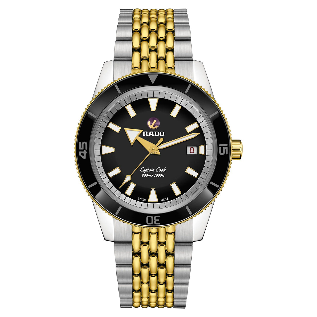 Captain Cook Automatic Silver & Gold