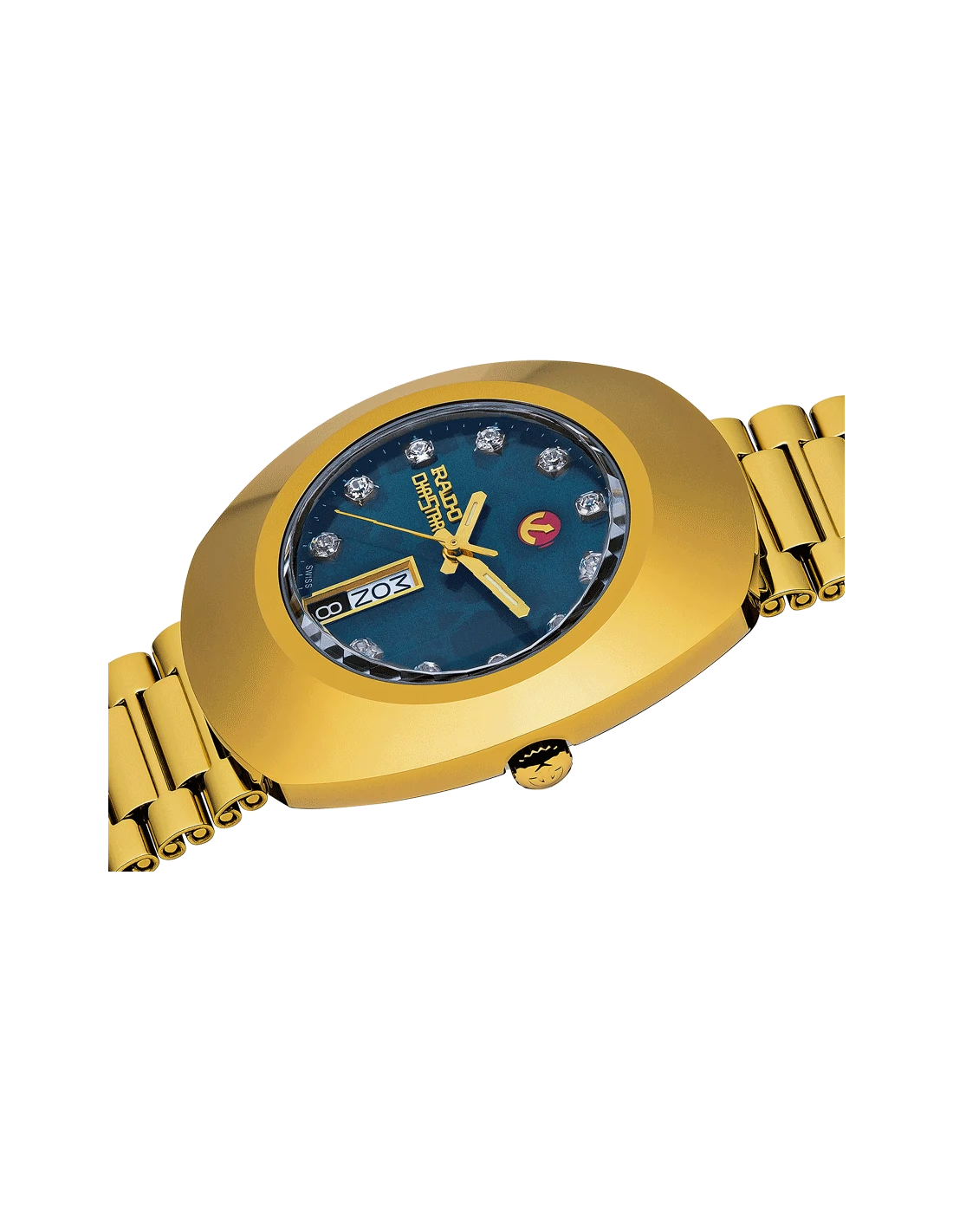 35mm Rado Original Rado Diastar Original Blue Dial Men 35mm