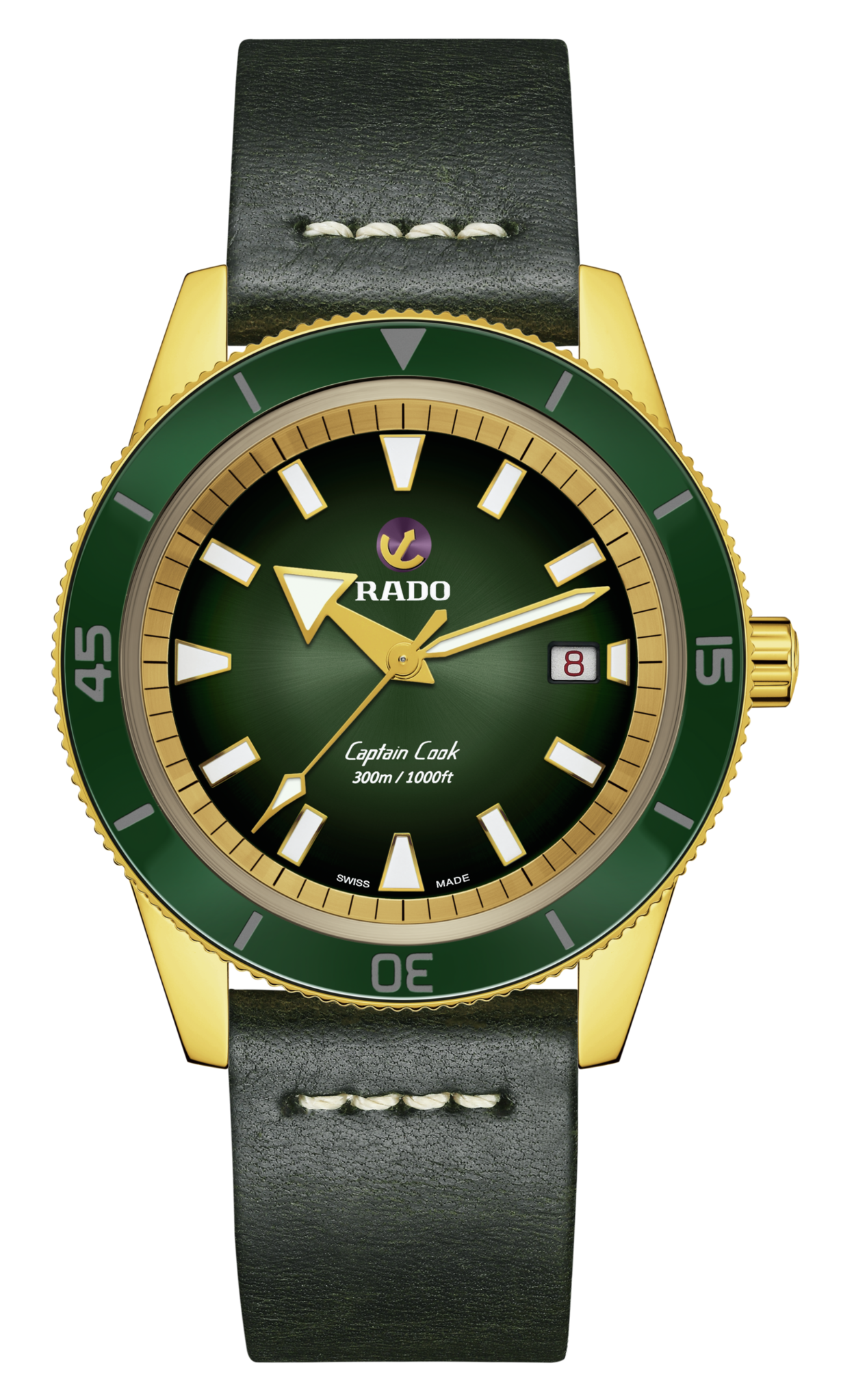 Captain Cook Automatic Green