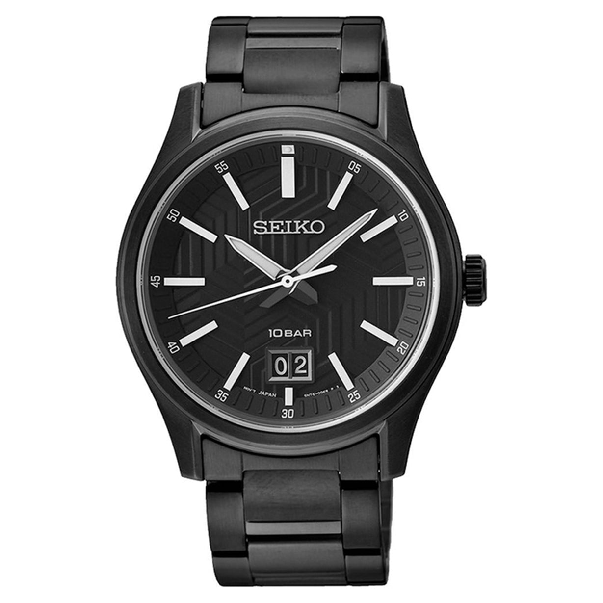 Seiko Dress Black Dial Men 39.5mm Seiko Dress Black Dial Men 39.5mm