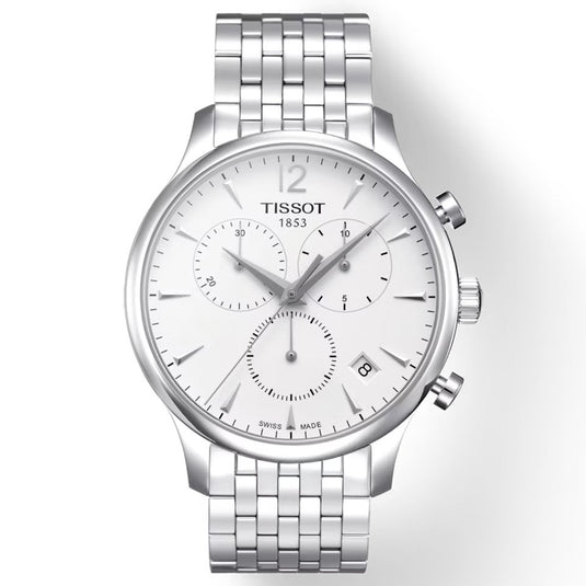 T-Classic Tradition Chronograph Silver & Grey