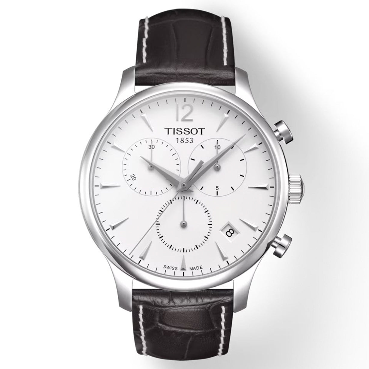 Tissot T-Classic White Dial Men 42mm