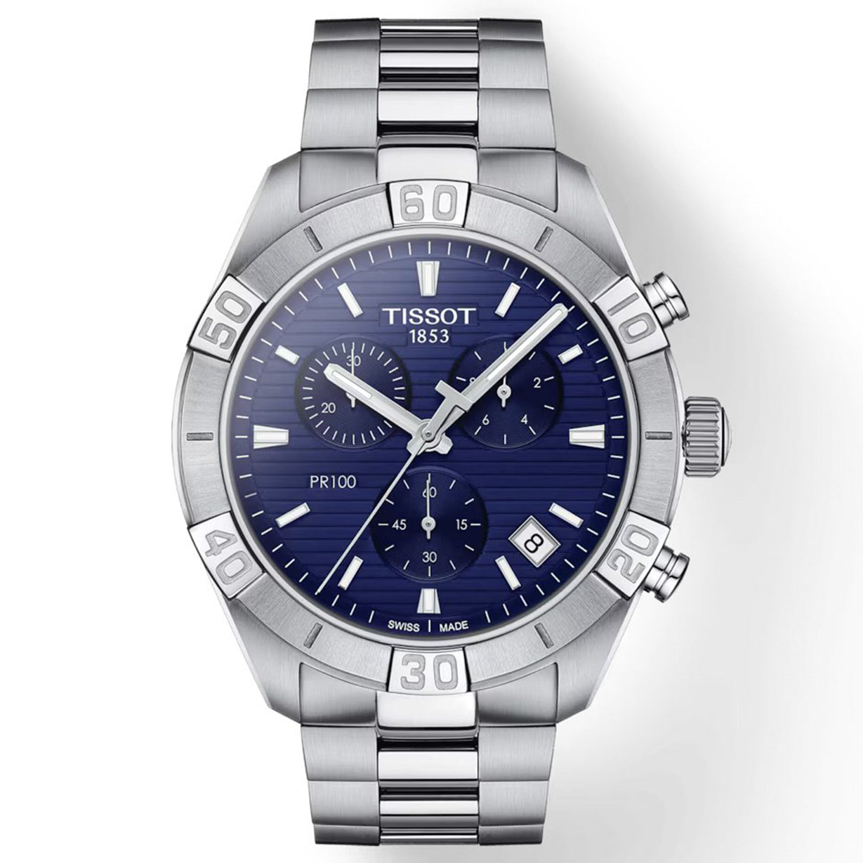 Tissot T-Classic Blue Dial Men 44mm