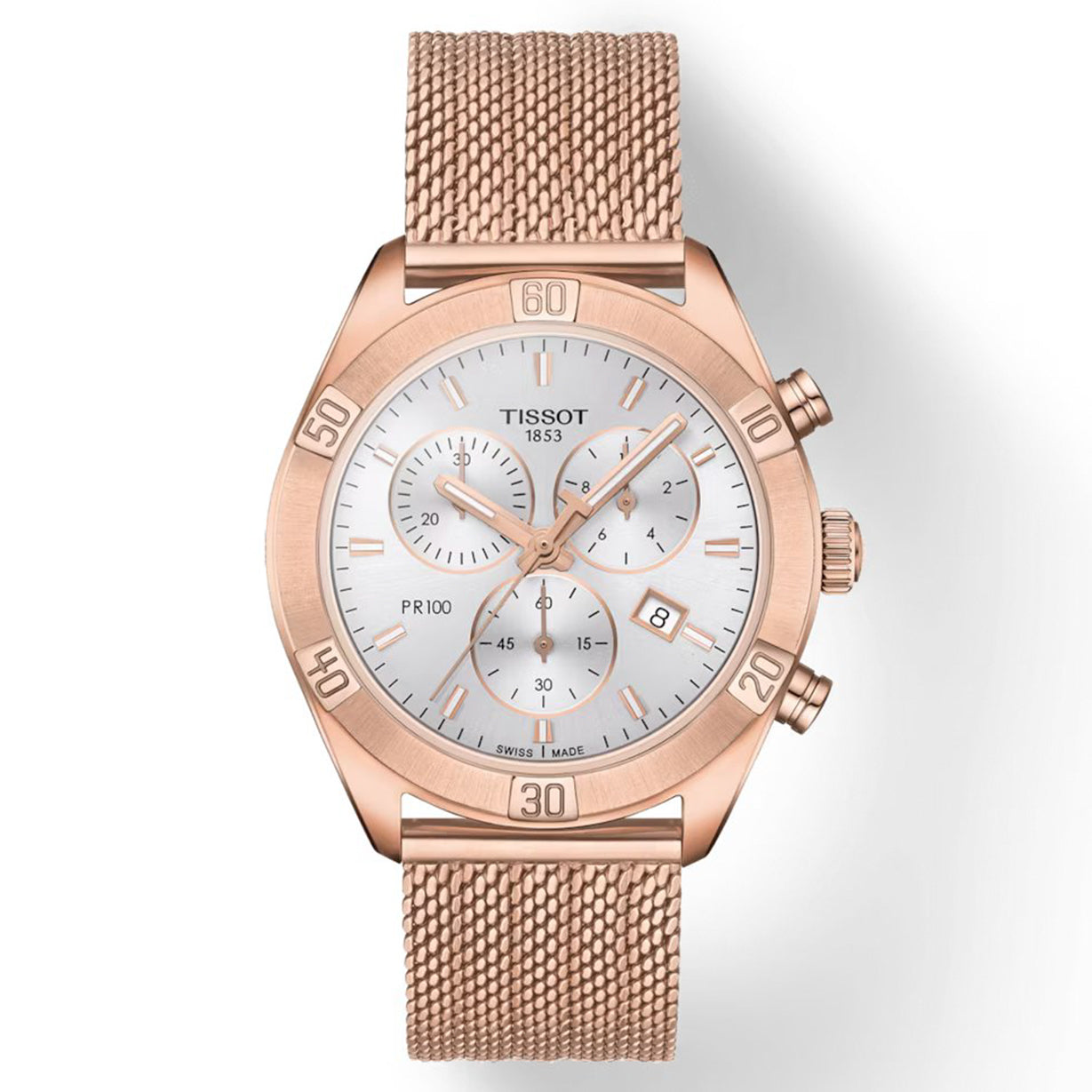 T-Classic PR 100 Sport Chic Chronograph silver