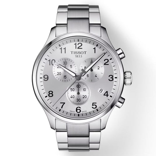 T-Sport Chrono XL Classic Grey And Silver