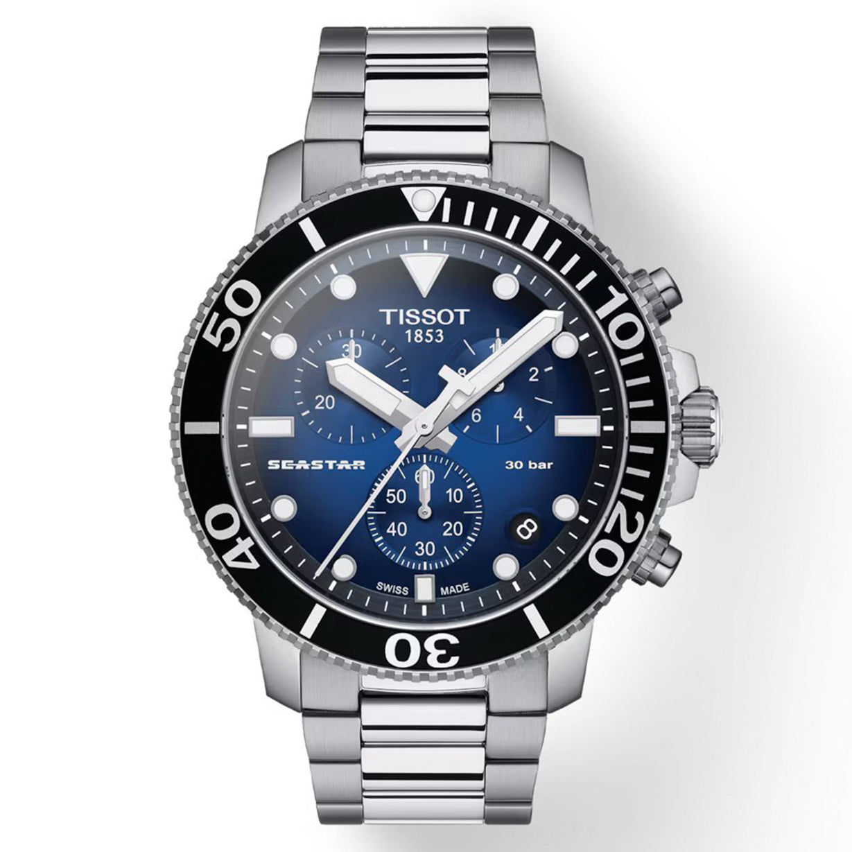 T-Sport Seastar 1000 Chronograph Graded Blue-Black
