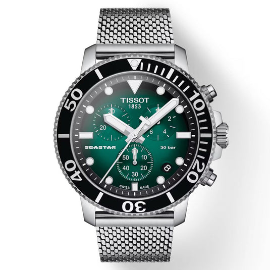 T-Sport Seastar 1000 Chronograph Graded Green-Black