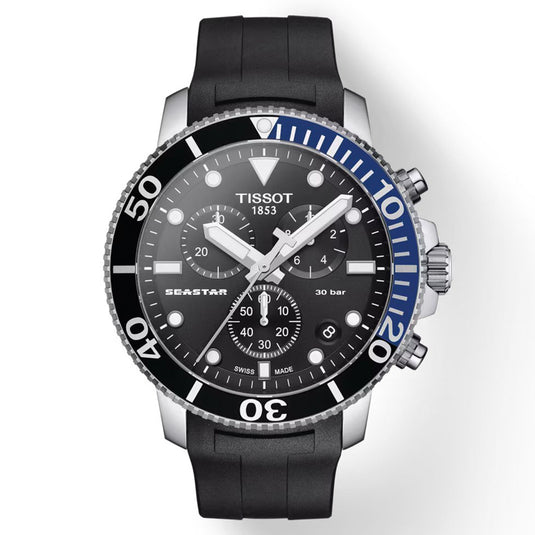 T-Sport Seastar 1000 Quartz Chronograph Black