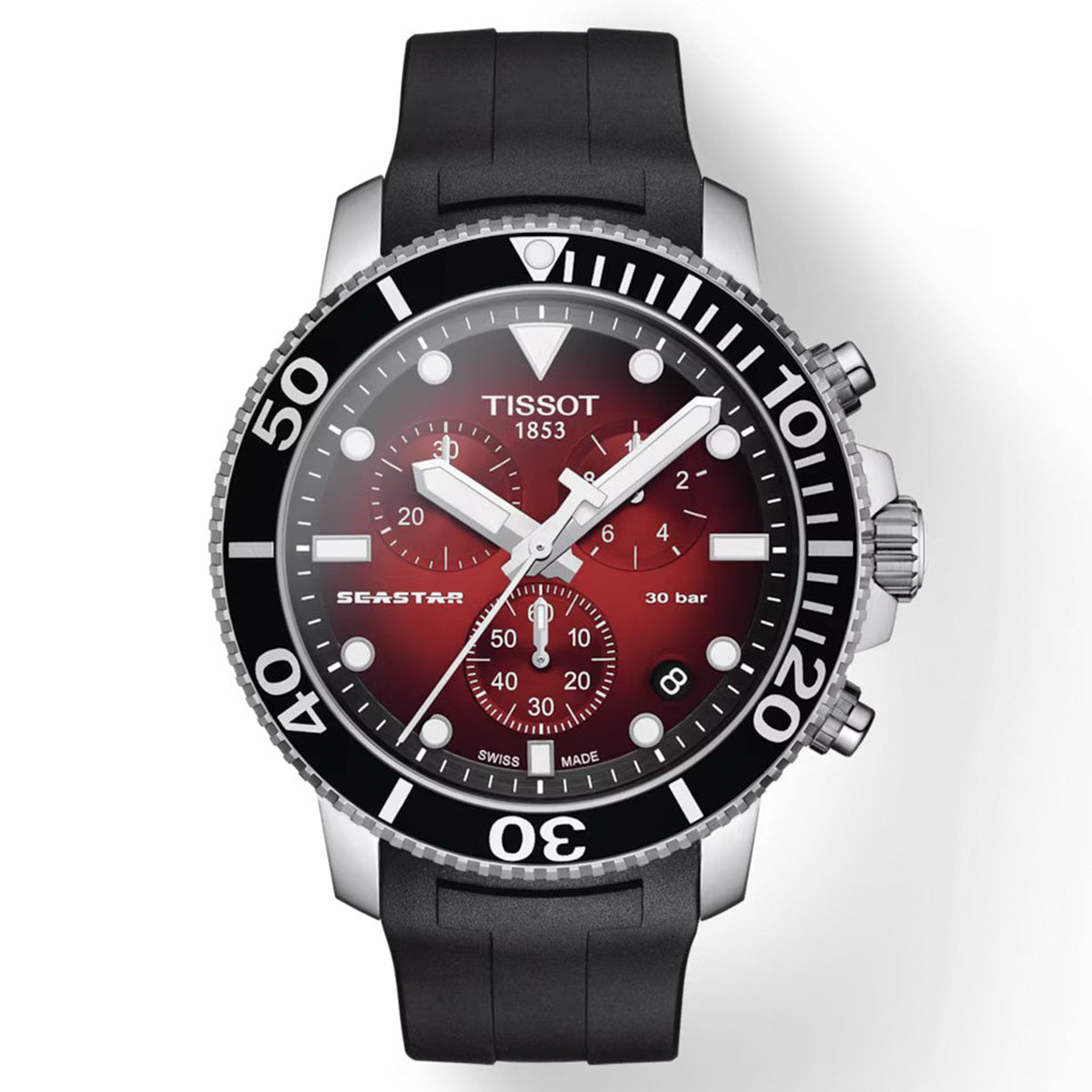 Tissot T-Sport Red & Black Dial Men 45.5mm