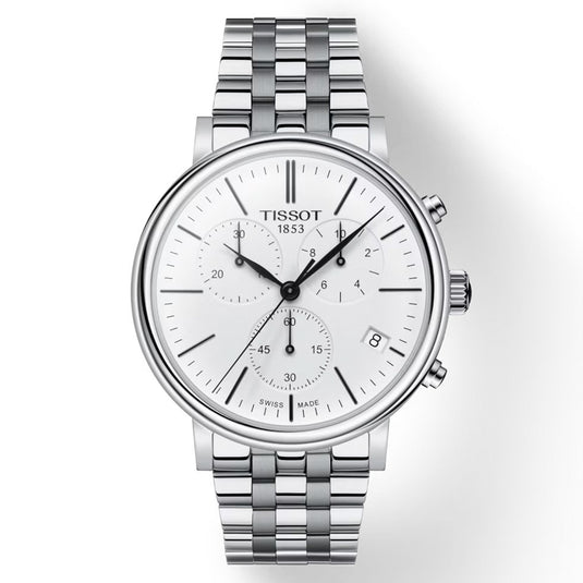 T-Classic Carson Premium Chronograph White & Grey