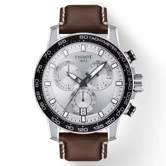 T-Sport Supersport Chrono Silver & Brown
