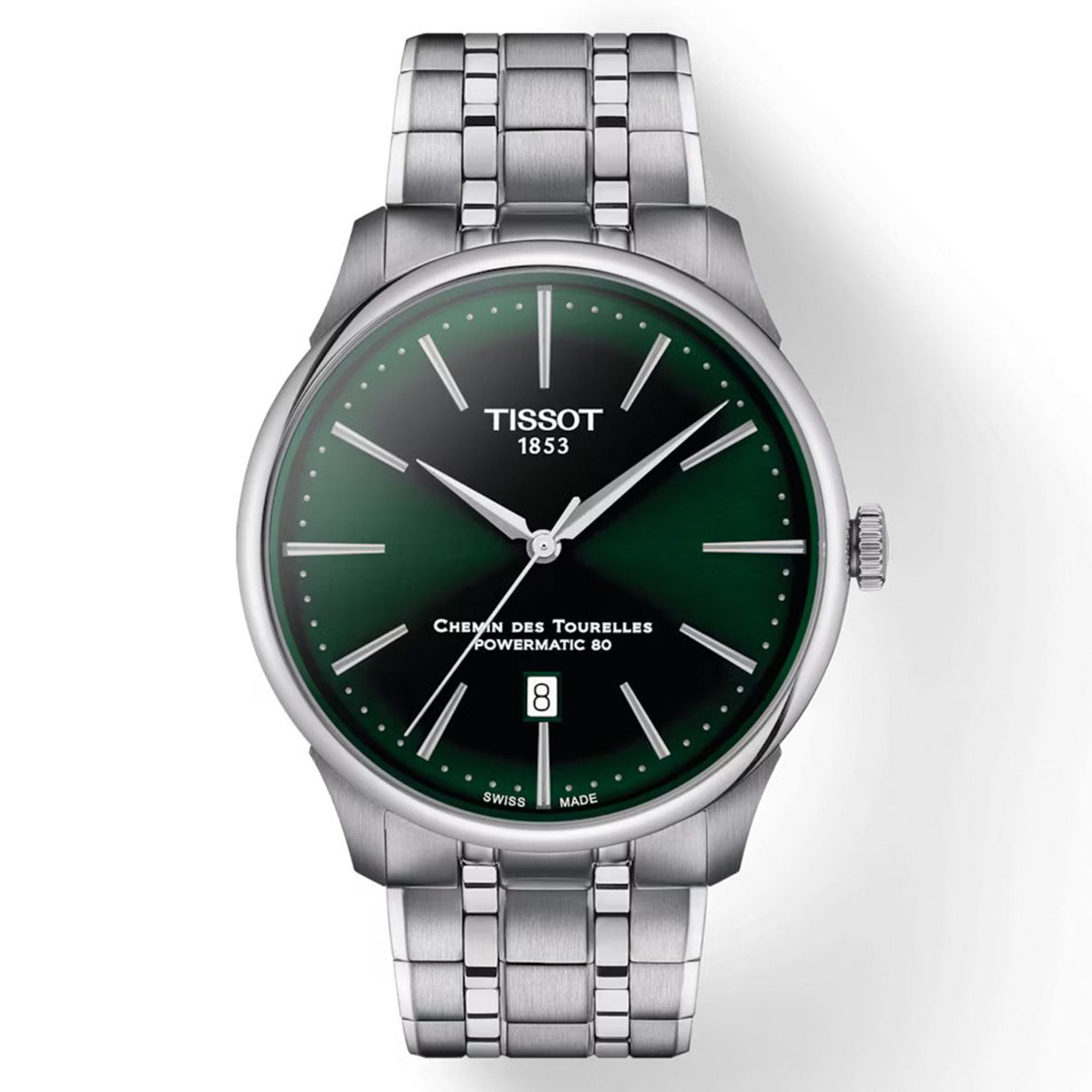 Tissot T-Classic Green Dial Men 42mm