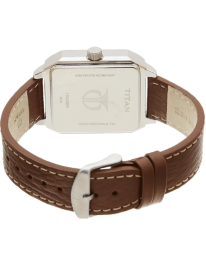 Kenneth Cole Men's KC1755 Transparent White Dial Leather Strap Watch -  Walmart.com