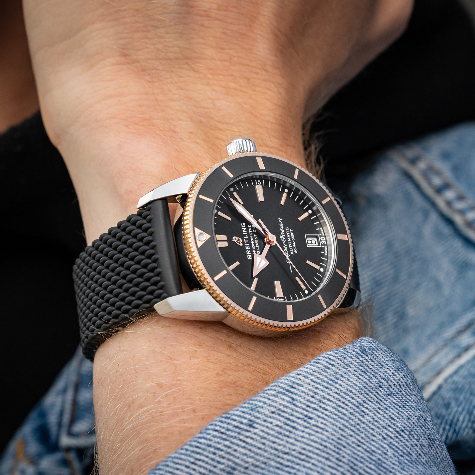 Superocean Heritage B20 Automatic 42 Rose Gold