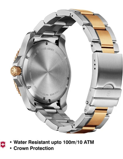 Maverick Men Silver & Gold Stainless Steel